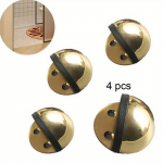 4 tk Magnetilised Uksepiirajad Roostevabast Terasest Hoidik Magnetiline Uksepiiraja L&ouml;&ouml;givaba Uksepiirik M&ouml;&ouml;blifurnituur Peidetud Modernne Kuplikujuline