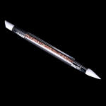 1 tk k&uuml;&uuml;nekunsti pintsli t&auml;ppide t&ouml;&ouml;riistad, kahesuunaline skulptuuripliiats, silikoonpeaga nikerdatud k&auml;sit&ouml;&ouml;, oranž