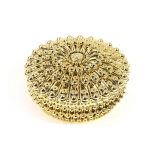 Plastikust kuldfooliumist kooki kommikarp Pulmasoovi Abielu Baby Shower kingitus kuld