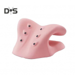 Kaela venituspadi emakakaela t&otilde;mbeseade l&uuml;lisamba korrigeerimine ergonoomilise disainiga hingav kaela k&uuml;&uuml;ri korrigeerija tugipadi roosa