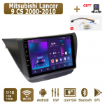 Android Carplay autoraadio Mitsubishi Lancer 9 CS 2000-2010 multimeediumipleieri peakomplekti stereo GPS-navigatsioon BT WIFI 2+32GB 1+16GB,A