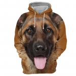 Naljakas Armas Koera Kapuutsiga Pusa Loomade 3D Prindiga Meestele Naistele Uued Streetwear Kapuutsid &Uuml;legabariidilised Pullover Kapuutsiga Dressipluusid Lastele Topid Riietus M