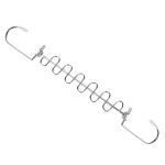 1 tk roostevabast terasest ruumis&auml;&auml;stvad riidepuud Magic Cascading Design r&otilde;ivaste organiseerimisriide kapi hoidmiseks h&otilde;be