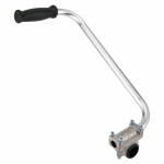 Ergonoomiline trimmisk&auml;epide, juhtmega trimmisk&auml;epide, k&auml;epideme pikendus klambriga, k&auml;epide hooldamiseks, haljastus, servade k&auml;rpimine, alumiinium One Size valge