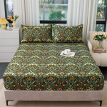 Lilletr&uuml;kis Deep Pocket kuninganna voodilinade komplekt - 3 arvutit pehmest mikrokiust kuninganna voodilinad Deep Pocket pleekimiskindlad voodipesu linad ja padjap&uuml;&uuml;rid 160x200+25cm+2 pillowases