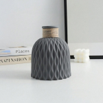 1 tk plastist lillevaas, purunematud vaasid Loominguline kodukaunistus pulmapeofestivaliks Vase (no flowers) hall