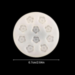 Flower Daisy Silicone Sugarcraft vormivaigu t&ouml;&ouml;riistad Cupcake k&uuml;psetusvorm Fondant koogi kaunistamiseks 2