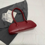 Disain Pu-nahast suured &otilde;lakotid naistele 2024 Uus trend Naiste Crossbody kott &uuml;hev&auml;rvilised k&auml;ekotid ja rahakotid PUNASED veinipunane v&auml;rv