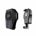 RUIRUIYU mobiiltelefoni radiaatori kaasaskantav m&auml;ngujahuti juhtmeta telefoni k&auml;epideme minikontroller koos jahutusventilaatoriga must