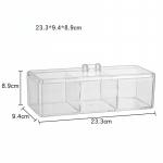 L&auml;bipaistev kosmeetikatoodete hoiukarp meigikarp Vatipulk Vatipadjakeste hoiukarp lauaarvuti akr&uuml;&uuml;list hoiukarp puhas