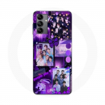 Coque Maniacase pour Samsung Galaxy A04s Bts concept Violet
