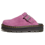 dr. Martens Zebzag Suede Slingback Platvormmules Vaoshoitud Lilla Unisex Tossud 31737765 37