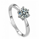 Paaris&otilde;rmused, naiste teemant- ja simuleeritud tsirkoonist abielus&otilde;rmused, meeste Euroopa ja Ameerika stiilis s&otilde;rmused Six-claw women's ring