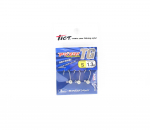 Tict Jig Head Tungsten Azista Azing Standard S-1,3 grammi 3/pakk (6112)