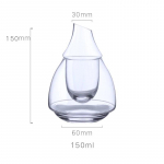 Jaapani klaasist veinipott l&auml;bipaistev jahutav saketops j&auml;&auml;kann Loominguline karahvin veinipudel viskidosaator Avaleht Hotellibaar 101-200ml