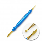 1 piece Titanium Double Ends Dentist Sculpture Knife Wax Carving Tools Spatula Blade Dental lab Tools 1 piece D