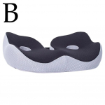 Autoistme Puusapadi Hemorroidid Tagumikupadi Hingav Istuv M&auml;lupadi Padi Puuvill Kontoritarvikud Paks V0A4