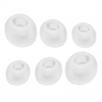 Silikoonist k&otilde;rvaotsad JBL TUNE BUDSi k&otilde;rvaklappide asendamiseks k&otilde;rvatroppide otstega parandavad heliisolatsiooni (3 Suurused) 2