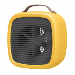 500 W k&uuml;ttekeha Elektriline k&uuml;tteseade Keraamiline ventilaator Soojus Ohutu energias&auml;&auml;stlik Vaikne toatermostaat Sisekontor magamistuba One Size kollane