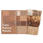 I'M MEME Color Pattern Palette 9.4g, 003 Sand Pattern, 1 piece brown