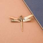 1 tk vasest putukatee Lemmikloom Vintage Dragonfly Figuurid Miniatuurid T&ouml;&ouml;laua simulatsioonid Loomade kaunistused Kodukaunistused messingu