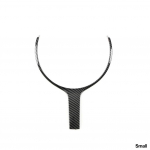 BMW F &scaron;assii F06 F10 F11 F12 F15 F16 F20 F21 F22 F23 F30 F32 F34 ABS-i s&uuml;siniku tekstuuriga auto salongi roolikatte trimmile