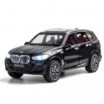 1/32 BMW X5 maasturi sulamist automudel valatud ja m&auml;ngus&otilde;idukid metallist m&auml;nguautomudel simulatsioonheli ja valgus kollektsiooni kingitus must