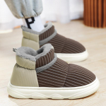 Talvised puuvillased kingad Meeste Paksendav Plush Soe Lumesaabas Platvorm Sussid Avaleht 36-37 sinine