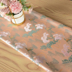 100 cm žakaarkoe seinavaip satiin kangas siid Helu Tongchun sileda tekstuuriga ripatslaulu d&uuml;nastia brokaat Cheongsam Hanfu 1 Metre