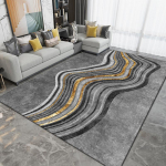 Nordic Carpet Elutoa Hele Luksuslik Kohvilauamatt Magamistuba Suur Vaip K&ouml;&ouml;k Libisemisvastased Vaibad 120 * 160cm