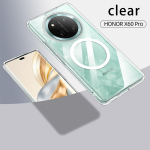 Honor X9C X9 C &uuml;mbrise Luksusliku soomuskattega l&auml;bipaistev magnetkate Honor X60 Pro juhtmevaba laadimise p&otilde;rutuskindlate turvapatjade kaitseraua jaoks For Honor X9C must