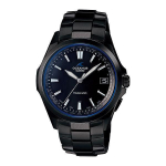Casio OCEANUS OCW-S100B-1AJF [OCEANUS 3 k&auml;ega mudel p&auml;ikeseenergiaga raadio teel juhitav k&auml;ekell] Round Watch, must