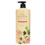 Elastine Daily Moisture Perfume Shampoo Floral Woody Scent, 1.1L, 4 ea. beige