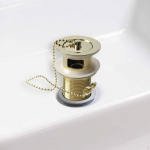 Basin Stopper Sink Drain Strainer Plug Easily up Multipurpose Anti Overflow Kitchen Fixtures