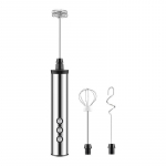 Adjustable Speed Handheld Electric Egg and Milk Beater with Base three-head milk frother