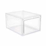 L&auml;bipaistev jalan&otilde;ude hoiukast magnetilise uksega, suure mahutavusega virnastatav l&auml;bipaistev tolmukindel jalan&otilde;ude hoiukarp Front Open hall