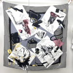 88 * 88 cm Hiina puhtast mooruspuu siidist temperamendi kunstimustriga ruudukujuline sall, &otilde;lasall, naiste riidest aksessuaarid 88*88cm