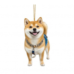 Akr&uuml;&uuml;list koeraripats koos kaelapaelaga, mida on lihtne riputada Kerge, vastupidav ja kauakestev imearmas kutsika rippuv ornament Dog