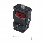 1/4-tolline mini-DSLR-kaamera monitori kinnitusadapter Nikoni Canoni Sony reguleeritava monitori adapteri tarvikud Fotostuudio komplektid