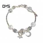 Star Moon Charm k&auml;ev&otilde;ru naistele K&auml;sitsi valmistatud sulamist kunstkristallidest klaasn&ouml;&ouml;ridega k&auml;ev&otilde;rud unikaalne kingitus talle 1pc