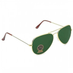 Dervin UV-kaitsega Unisex Adult Aviator p&auml;ikeseprillid (Keskmine, klaasist objektiiv)