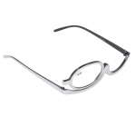 Suurendavad meigiprillid, &uuml;he &uuml;lesp&ouml;&ouml;ratava l&auml;&auml;tsega kosmeetilised naiste lugemisprillid prilli&uuml;mbrisega