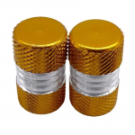 1 paar universaalset autorehvi ventiili varre kork, rihveldus stiilis rehvi klapi kork alumiiniumist rehvi velje varre &otilde;huklapi kork autotarvikud h&otilde;be