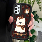 V&auml;rvitud mustriga Big Wave Edge pehmest silikoonmaterjalist Macaron telefoni&uuml;mbris, p&otilde;rutuskindel kaitsev kummist korpus Samsung Xiaomi Poco Redmi jaoks Redmi K70E must