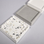 Moule en silicone pour sous-verre carr&eacute;