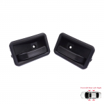 BDP1441 vasak parem siseukse k&auml;epideme avaja, must Renault 19 Phase 2 jaoks 1992-2000 Clio MK1 1990-1999 7700813585 7700813586