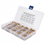 460 tk Knurled Nuts M2 M3 M4 M5 Sisekeere Messing Keermestatud Sisestus Sissepressitav Sortimendikomplekt