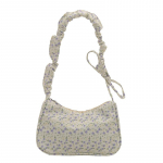 Lilleline v&auml;ike ruudukujuline kott Moodne naiste kott V&auml;ike v&auml;rske &otilde;lakott Niche Mitmek&uuml;lgne kaenlaalune kott roosa