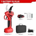 ONEVAN harjadeta 55 mm elektrilised oksak&auml;&auml;rid akuga p&uuml;gamisk&auml;&auml;rid viljapuu bonsai p&uuml;gamist&ouml;&ouml;riistad Makita 18 V aku jaoks 1 Battery EU Plug