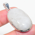Rainbow Moonstone Handmade 925 Sterling Silver Gift Pendant 1.93 d3e77
